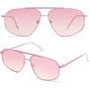 image:imageSOJOS Retro Hexagon Aviator Sunglasses for Women Men Trendy Vintage UV400 Protection Shades SJ1200PinkGradient Pink
