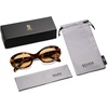 image:imageSOJOS Retro Oval Polarized Sunglasses for Women Men 90s Vintage UV400 Protection Tiny Sun Glasses SJ2286BrownLight Brown