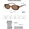 image:imageSOJOS Retro Oval Polarized Sunglasses for Women Men Big Vintage 90s Style Womens Mens Sunnies SJ2369Brown TortoiseBrown