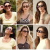 image:imageSOJOS Retro Oval Polarized Sunglasses for Women Men Big Vintage 90s Style Womens Mens Sunnies SJ2369Brown TortoiseBrown