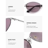 image:imageSOJOS Retro Oval Polarized Sunglasses for Women Men Trendy Chic Cat Eye 90s Y2K Sunnies SJ1266SilverLight Purple