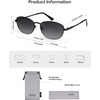 image:imageSOJOS Retro Oval Polarized Sunglasses for Women Men Vintage 90s Style Womens Mens Sunnies Sun Glasses SJ1245BlackGrey Grading
