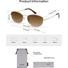 image:imageSOJOS Retro Oval Polarized Sunglasses for Women Men Vintage 90s Style Womens Mens Sunnies Sun Glasses SJ1245GoldBrown Grading