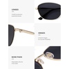 image:imageSOJOS Retro Oval Polarized Sunglasses for Women Men Vintage 90s Style Womens Mens Sunnies Sun Glasses SJ1245GoldGrey