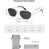 image:imageSOJOS Retro Oval Polarized Sunglasses for Women Men Vintage 90s Style Womens Mens Sunnies Sun Glasses SJ1245GoldGrey