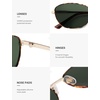 image:imageSOJOS Retro Oval Polarized Sunglasses for Women Men Vintage 90s Style Womens Mens Sunnies Sun Glasses SJ1245TortoiseDark Green