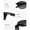 image:imageSOJOS Retro Oval Round Polarized Sunglasses Womens Mens Small Chic Vintage Trendy Sunnies SJ2611GreenGradient Grey