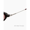 image:imageSOJOS Retro Oval Sunglasses Women Polarized UV Protection Acetate Frame Metal Temples Small Face Trendy Shades SJ3143 MistPinkPink