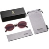 image:imageSOJOS Retro Oval Sunglasses for Women Men Trendy Sun Glasses Designer Inspired Classic Shades UV400 Protection SJ1224Red