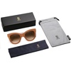 image:imageSOJOS Retro Oversized Cateye Sunglasses for Women Large Vintage Trendy Shades SJ2074OrangeBrown