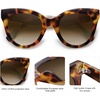 image:imageSOJOS Retro Oversized Cateye Sunglasses for Women Large Vintage Trendy Shades SJ2074TortoiseBrown