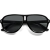 image:imageSOJOS Retro Oversized Polarized Aviator Sunglasses for Women Men 70s 80s Trendy UV400 Shades SJ2666BlackGrey
