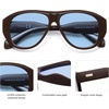 image:imageSOJOS Retro Oversized Polarized Aviator Sunglasses for Women Men Vintage 70s Style UV Protection Sunnies SJ2328Antique BrownAntique Blue