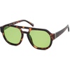 image:imageSOJOS Retro Polarized Aviator Sunglasses Womens Vintage Shades Trendy Stylish Sunnies SJ2343Tortoise  Green Lens