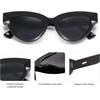 image:imageSOJOS Retro Polarized Cat Eye Sunglasses Womens Vintage Shades Trendy Stylish Sunnies SJ2331ABlack  Grey Lens