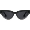 image:imageSOJOS Retro Polarized Cat Eye Sunglasses Womens Vintage Shades Trendy Stylish Sunnies SJ2331ABlack  Grey Lens
