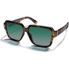 image:imageSOJOS Retro Polarized Hexagonal Aviator Sunglasses Womens Mens Trendy Rectangle UV400 Shades SJ2398TortoiseGreen