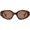image:imageSOJOS Retro Polarized Large Oval Sunglasses Womens Mens Trendy UV400 Sun Glasses 80s 90s Shades SJ2365Multicolor