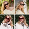 image:imageSOJOS Retro Polarized Large Oval Sunglasses Womens Mens Trendy UV400 Sun Glasses 80s 90s Shades SJ2365Red