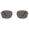 image:imageSOJOS Retro Polarized Oval Sunglasses for Women Men Trendy Classic Shades UV400 Protection SJ1177GoldGrey
