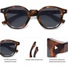 image:imageSOJOS Retro Polarized Round Sunglasses Womens Mens Vintage Panto Sun Glasses 70s 80s 90s Circle Shades SJ2378Demi