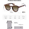 image:imageSOJOS Retro Polarized Round Sunglasses Womens Mens Vintage Panto Sun Glasses 70s 80s 90s Circle Shades SJ2378Yellow