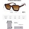 image:imageSOJOS Retro Polarized Square Sunglasses Womens Mens Vintage 70s 80s 90s Hexagon Shades SJ2377Demi