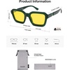 image:imageSOJOS Retro Polarized Square Sunglasses Womens Mens Vintage 70s 80s 90s Hexagon Shades SJ2377Green