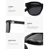 image:imageSOJOS Retro Polarized Sunglasses for Women Men Classic Round Acetate Frame UV Protection Shades SJ3111BlackGrey