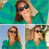 image:imageSOJOS Retro Polarized Sunglasses for Women Men Classic Round Acetate Frame UV Protection Shades SJ3111BlackGrey