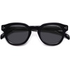 image:imageSOJOS Retro Polarized Sunglasses for Women Men Classic Round Acetate Frame UV Protection Shades SJ3111BlackGrey