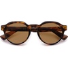 image:imageSOJOS Retro Polarized Sunglasses for Women MenVintage Round Sun Glasses 90s Shades UV400 Protection SJ2623Brown TortoiseBrown