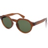 image:imageSOJOS Retro Polarized Sunglasses for Women MenVintage Round Sun Glasses 90s Shades UV400 Protection SJ2623Transparent BrownGreen
