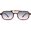 image:imageSOJOS Retro Rectangle Aviator Sunglasses for Women Men Trendy 90s Classic Square Frame Shades SJ2627TortoiseGrey