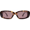 image:imageSOJOS Retro Rectangle Polarized Sunglasses Women Men Trendy Y2k 90s UV Protection Womens Mens Sun Glasses SJ2375TortoiseLight Pink