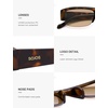 image:imageSOJOS Retro Rectangle Sunglasses for Women Trendy Y2K Chic 90s Shades Lightweight Sunnies SJ2671Green Frame Grey Grading Lens