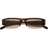 image:imageSOJOS Retro Rectangle Sunglasses for Women Trendy Y2K Chic 90s Shades Lightweight Sunnies SJ2671Green Frame Grey Grading Lens
