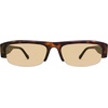 image:imageSOJOS Retro Rectangle Sunglasses for Women Trendy Y2K Chic 90s Shades Lightweight Sunnies SJ2671Green Frame Grey Grading Lens