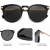 image:imageSOJOS Retro Round Polarized Sunglasses Womens Mens Classic Vintage Trendy Sunnies SJ2368BlackGrey
