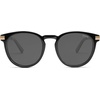 image:imageSOJOS Retro Round Polarized Sunglasses Womens Mens Classic Vintage Trendy Sunnies SJ2368BlackGrey