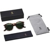 image:imageSOJOS Retro Round Polarized Sunglasses for Women Men Classic Vintage Sunnies SJ2069Brown TortoiseGreen