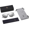 image:imageSOJOS Retro Round Polarized Sunglasses for Women Men Classic Vintage Sunnies SJ2069Clear GreySilver