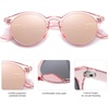 image:imageSOJOS Retro Round Polarized Sunglasses for Women Men Classic Vintage Sunnies SJ2069Clear PinkPink