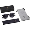image:imageSOJOS Retro Round Polarized Sunglasses for Women Men Classic Vintage Sunnies SJ2069Grey PatternGrey