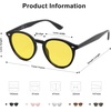 image:imageSOJOS Retro Round Polarized Sunglasses for Women Men Classic Vintage Sunnies SJ2069Yellow