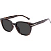 image:imageSOJOS Retro Rounded Square Polarized Sunglasses for Women MenTrendy Light Weight Frame UV400 Protected SJ2677Demi
