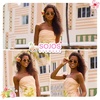 image:imageSOJOS Retro Square Polarized Sunglasses Women Men Classic Hexagonal Sun Glasses Acetate Rivets Shades CoconutBlackGrey