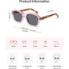 image:imageSOJOS Retro Square Polarized Sunglasses Women Men Classic Hexagonal Sun Glasses Acetate Rivets Shades CoconutPinkGrey