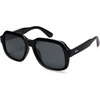 image:imageSOJOS Retro Square Polarized Sunglasses Womens Mens Chic Vintage Oversized Old Money Shades SJ2616BlackGrey