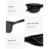 image:imageSOJOS Retro Square Polarized Sunglasses for Women Men Vintage UV Protection Womens Mens Sun Glasses SJ2631BlackGrey